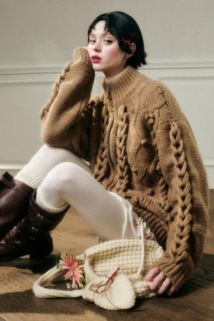 Soft Pure Wool Winter Jacket