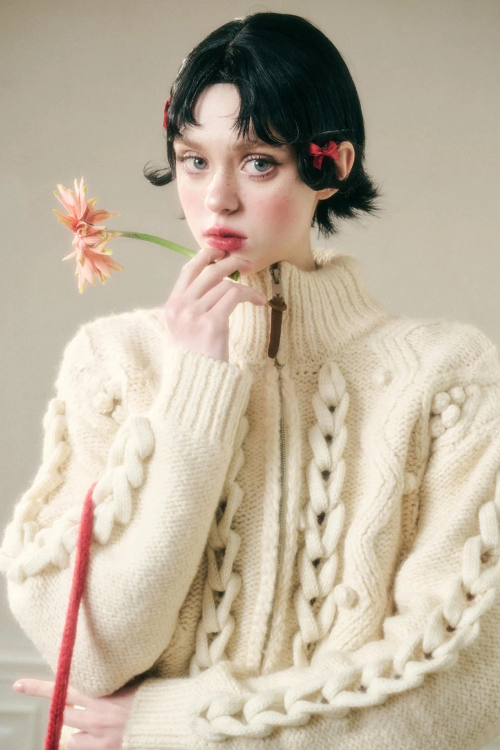 Soft Pure Wool Winter Jacket