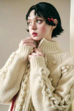 Soft Pure Wool Winter Jacket