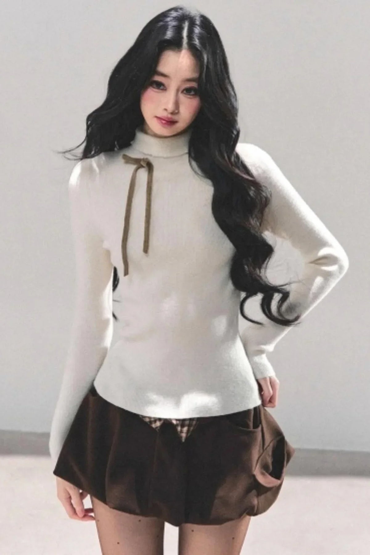 Soft-Touch Knit Top