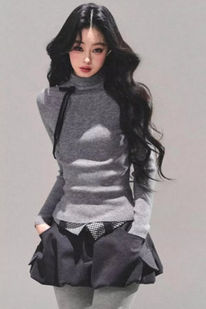 Soft-Touch Knit Top