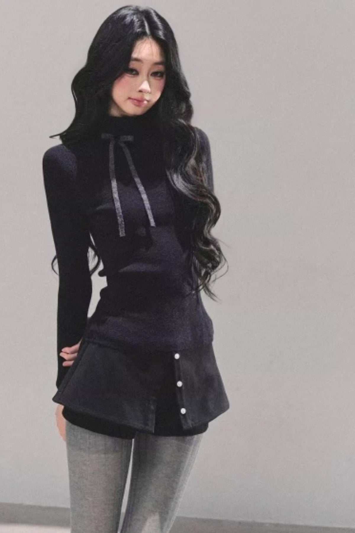 Soft-Touch Knit Top