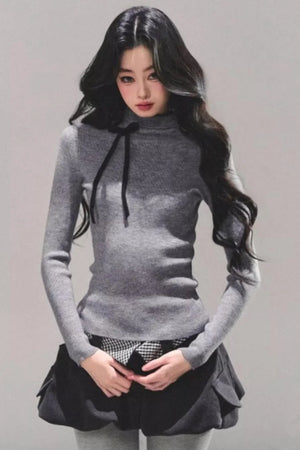 Soft-Touch Knit Top