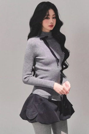 Soft-Touch Knit Top