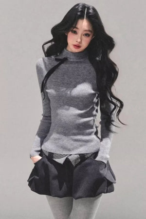 Soft-Touch Knit Top