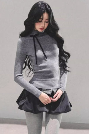 Soft-Touch Knit Top
