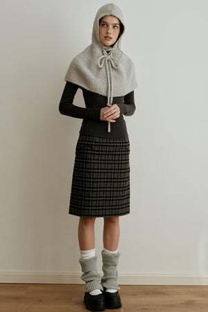 Soft Wool Blend Long-Sleeved Inner Top