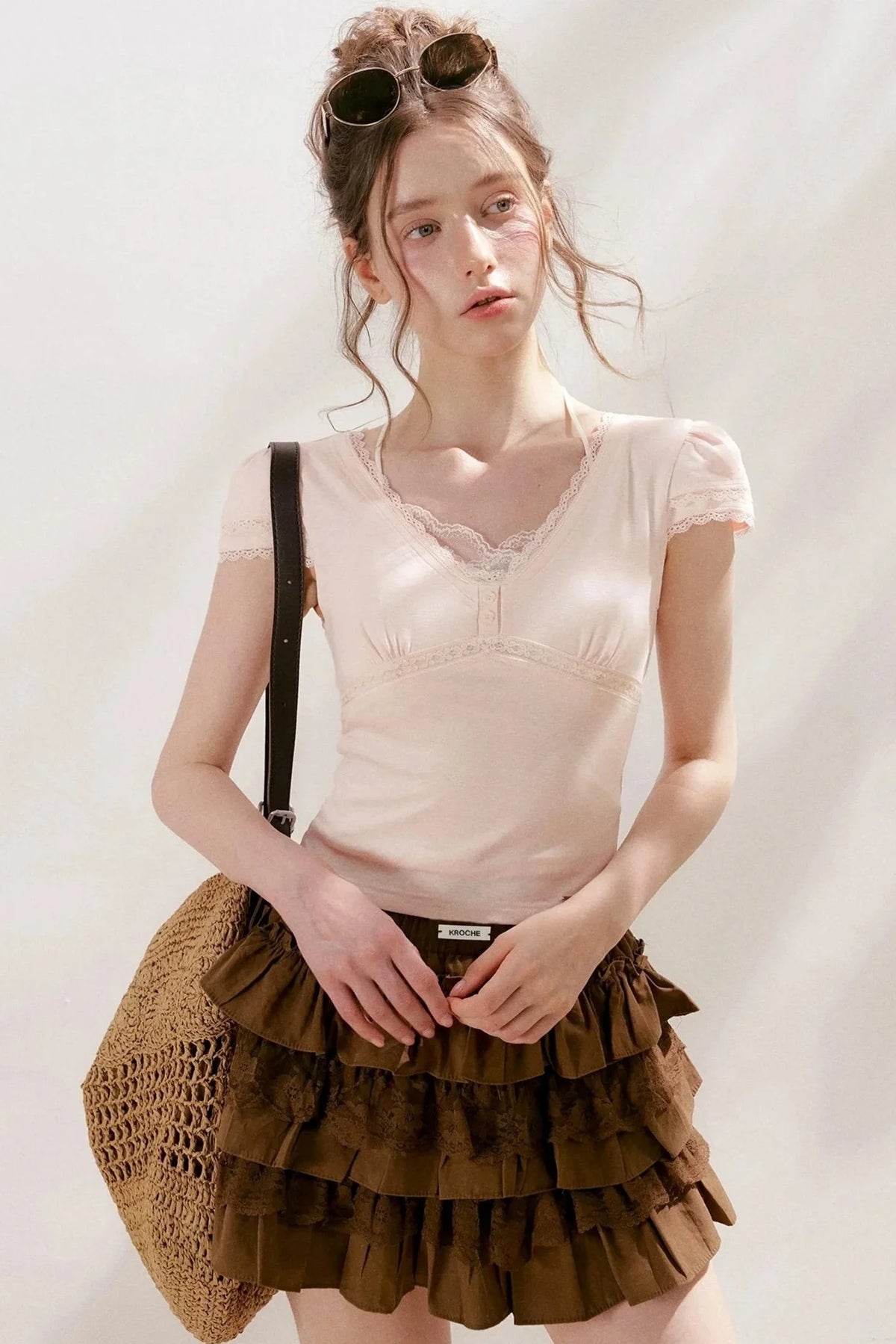 Softfit French Lace Top