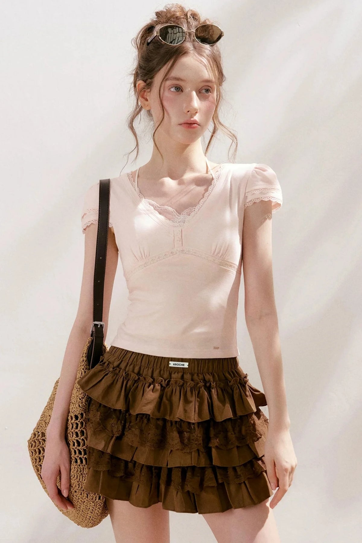 Softfit French Lace Top