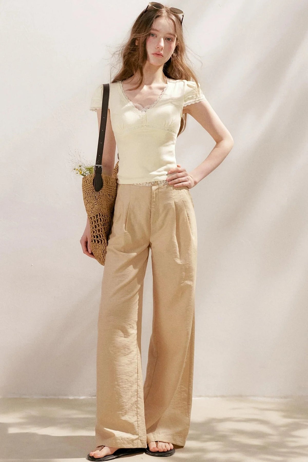 Softfit French Lace Top