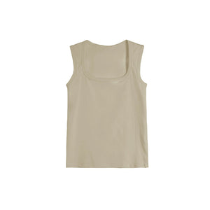 Solid Color Base Vest Top