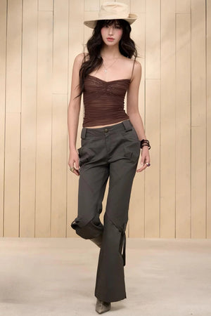 Solid Color Camisole Top