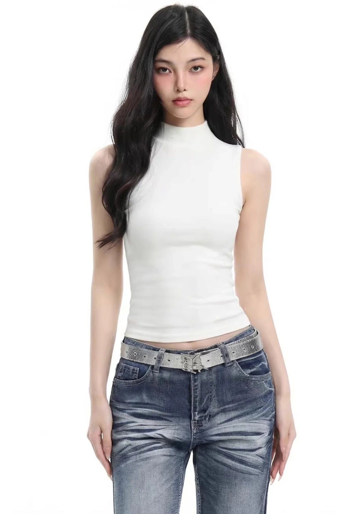 Solid Color Knitted Camisole