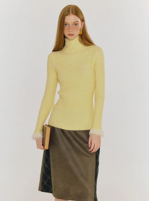 Solid Color Knitted Tops