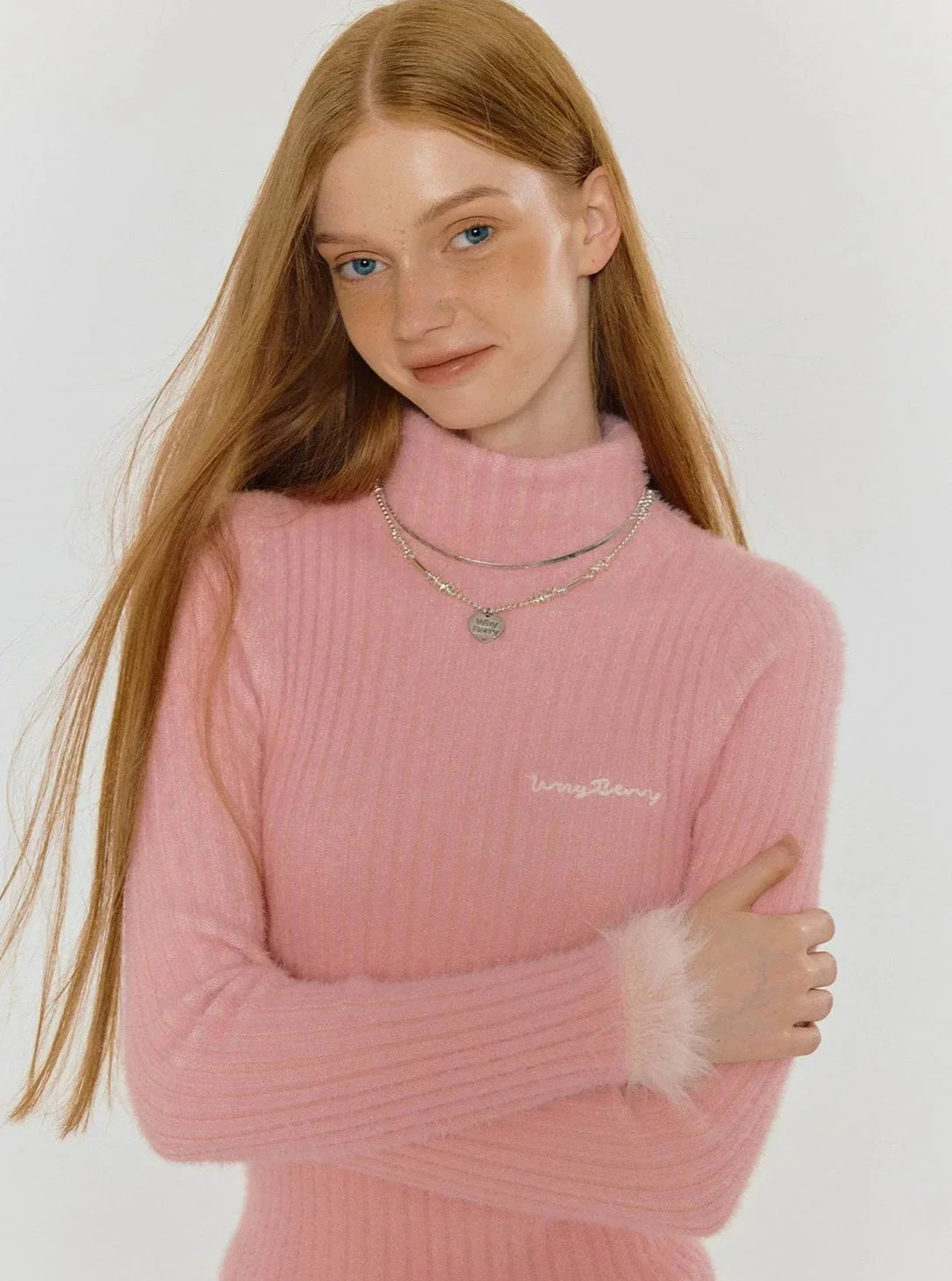 Solid Color Knitted Tops