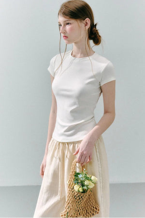 Solid Cooling Modal T-Shirt