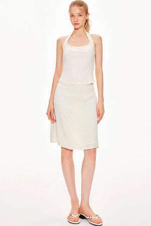 Solid Halter Neck Top