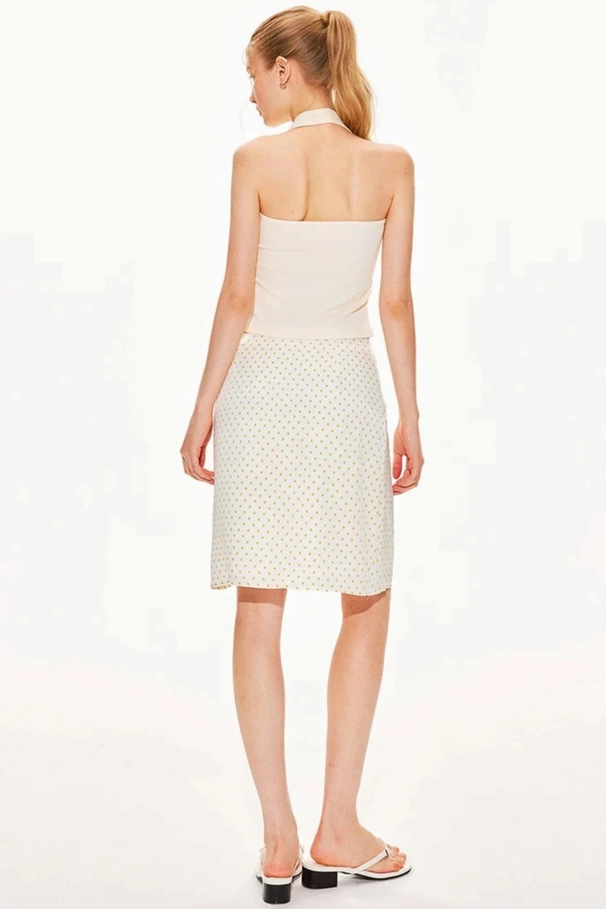 Solid Halter Neck Top