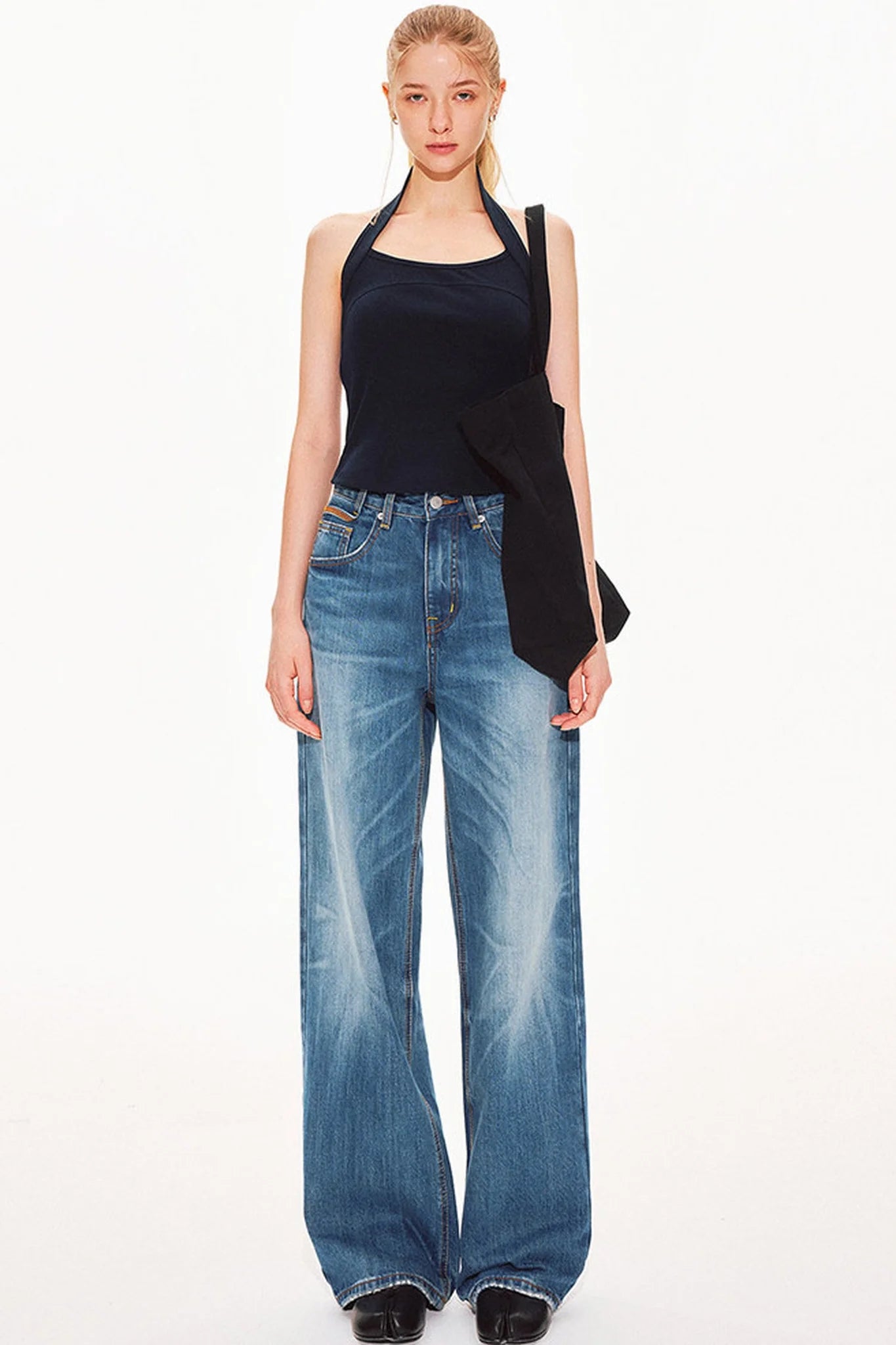 Solid Halter Neck Top