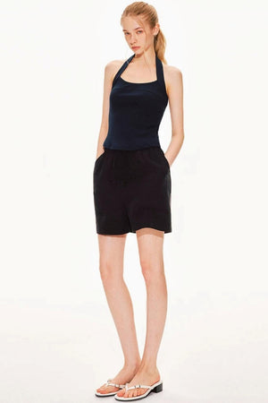 Solid Halter Neck Top