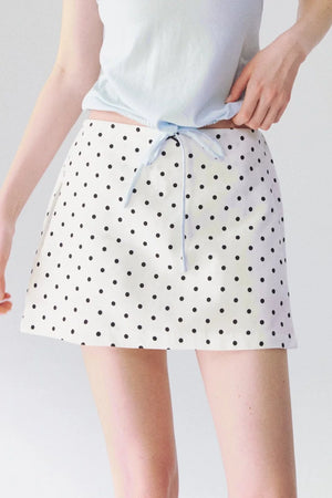 Somesowe Linen A-Line Skirt