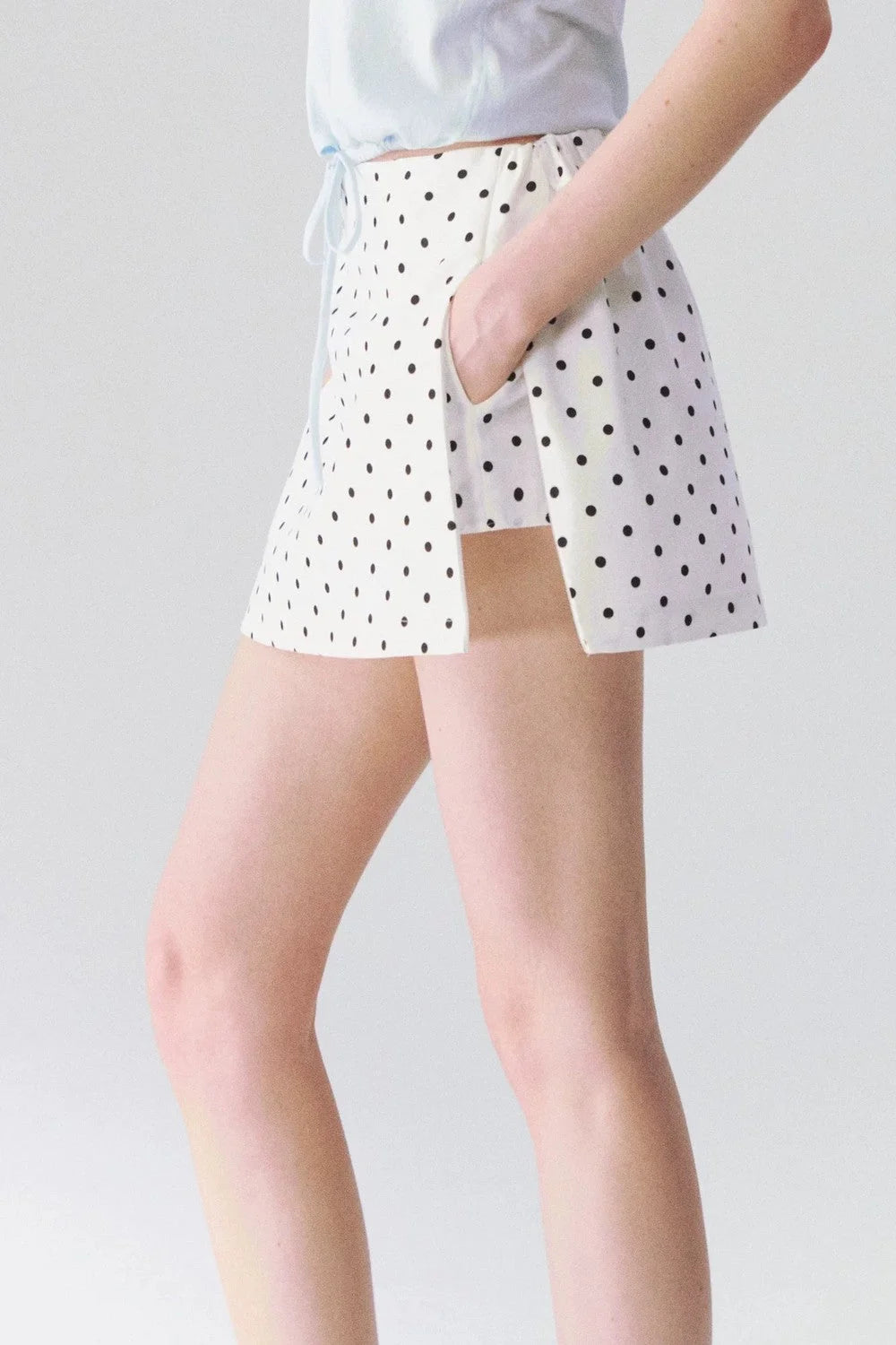 Somesowe Linen A-Line Skirt
