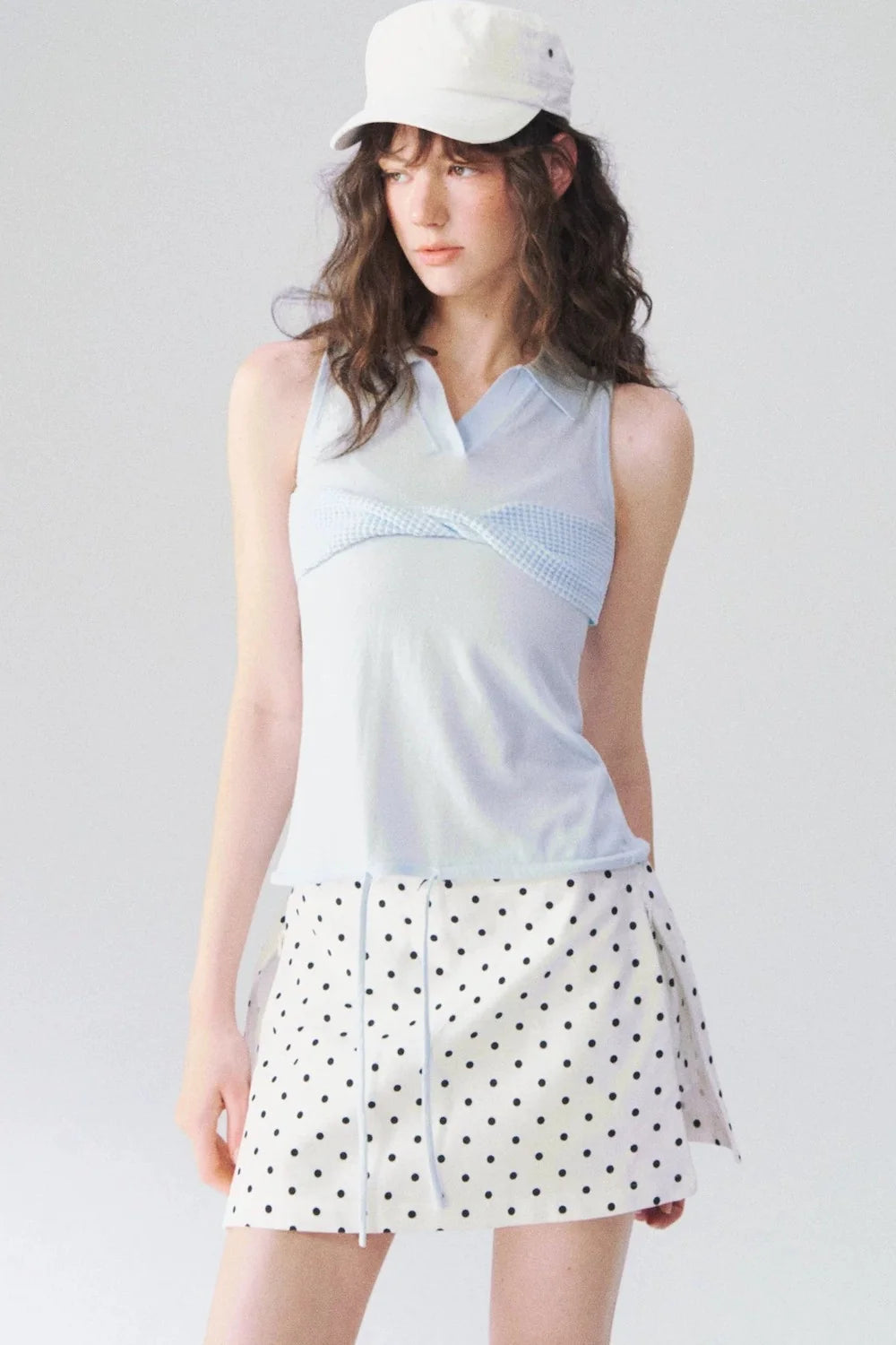 Somesowe Linen A-Line Skirt