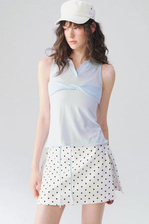 Somesowe Linen A-Line Skirt