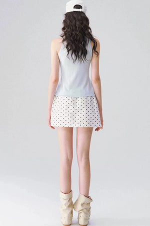 Somesowe Linen A-Line Skirt