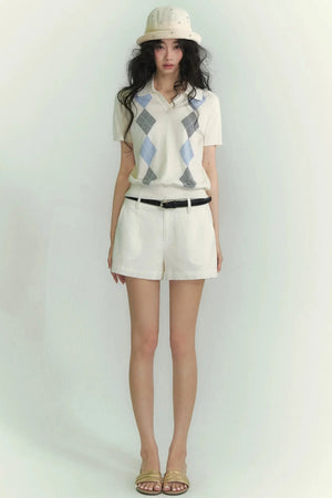 Somesowe Ramie Holiday Shorts