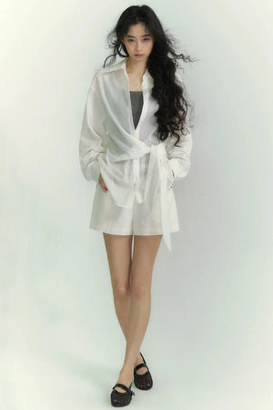 Somesowe Ramie Holiday Shorts