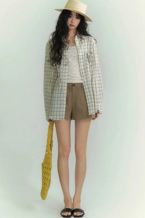 Somesowe Ramie Holiday Shorts