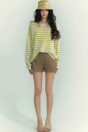 Somesowe Ramie Holiday Shorts