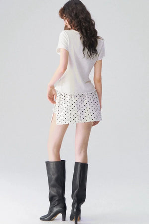 Somesowe Slub Cotton V-Neck T-Shirt