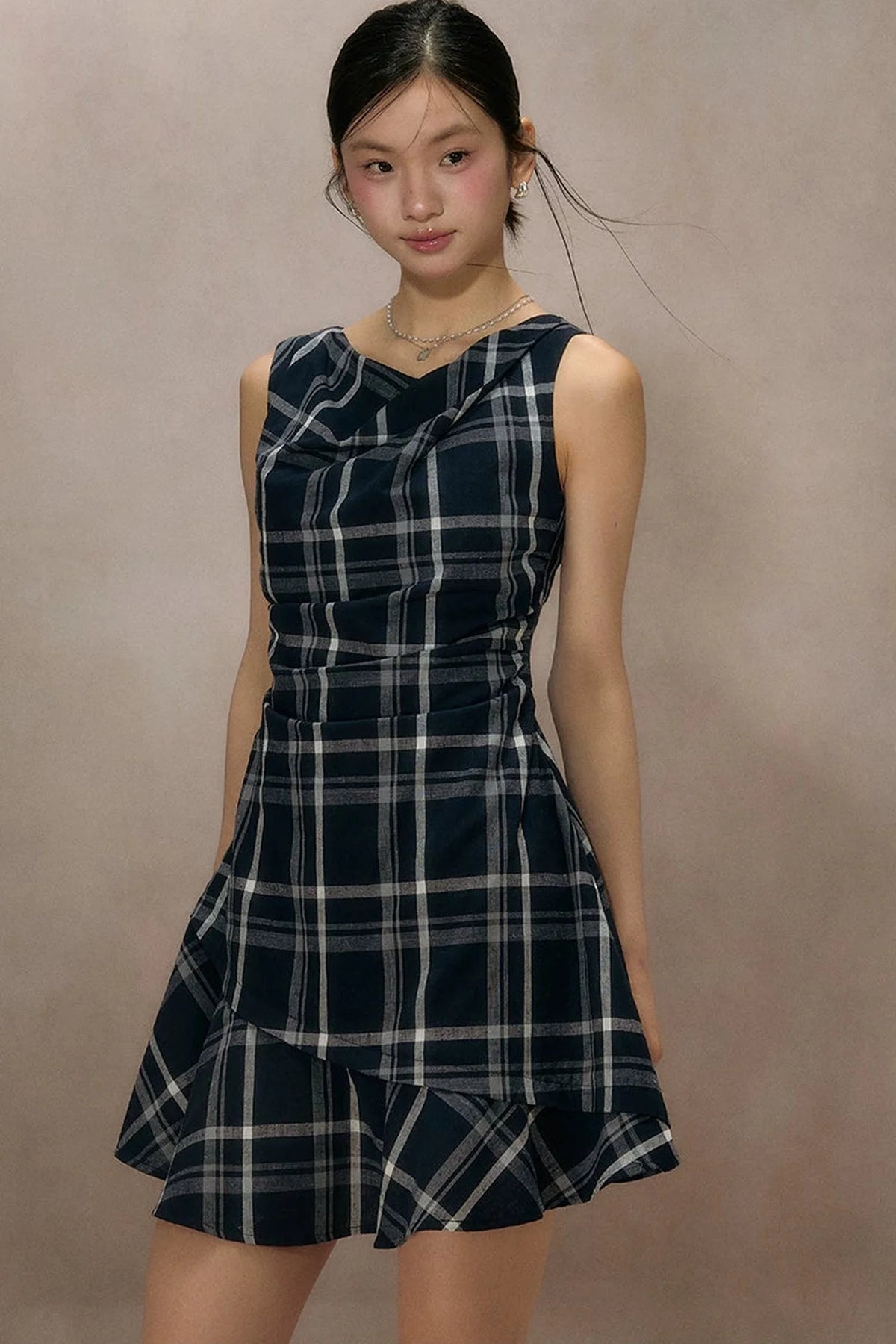 Southern Breeze Plaid Dress