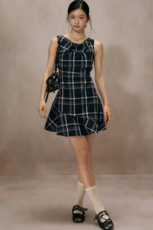 Southern Breeze Plaid Dress