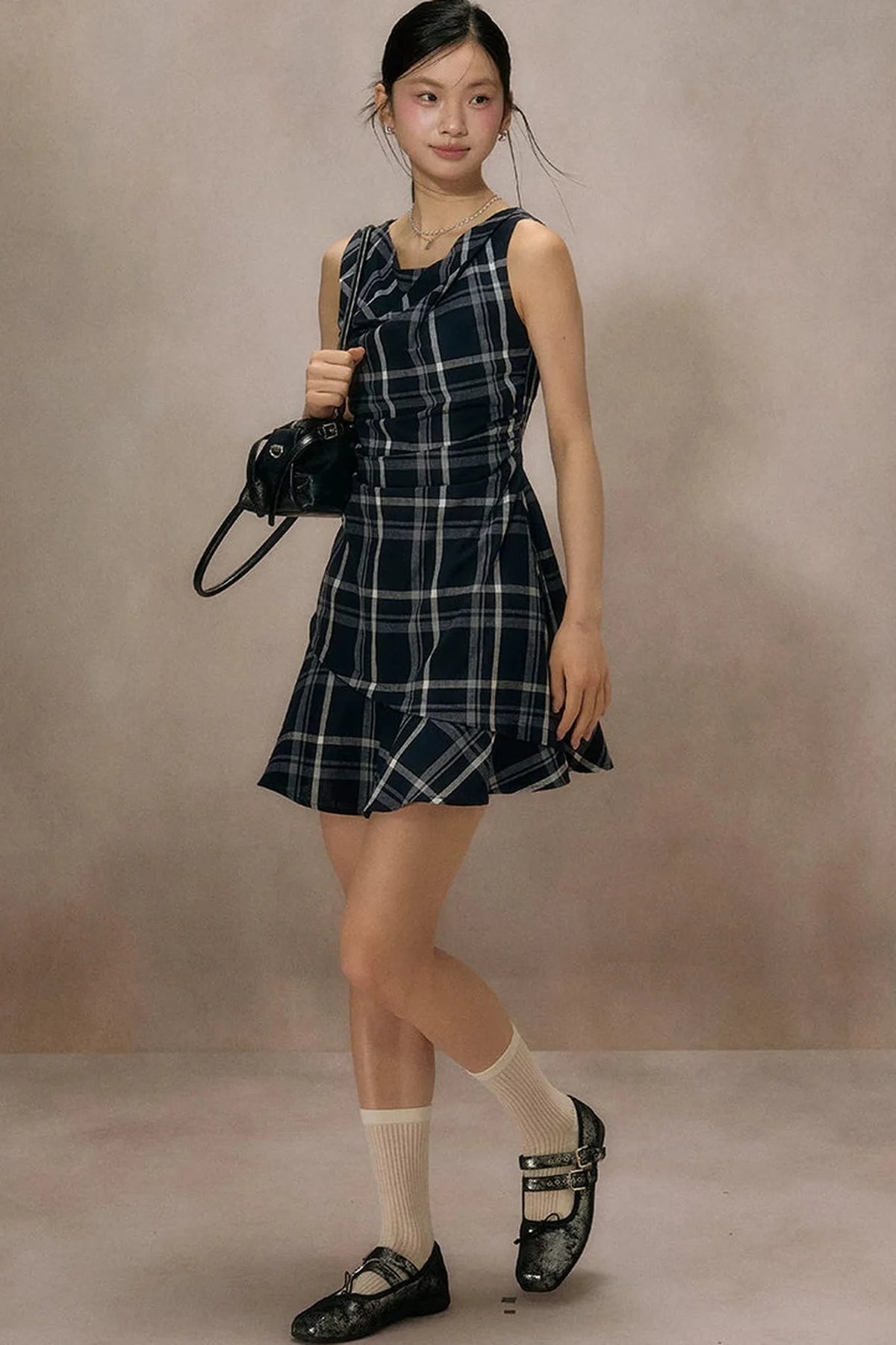 Southern Breeze Plaid Dress