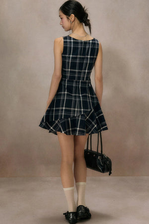 Southern Breeze Plaid Dress