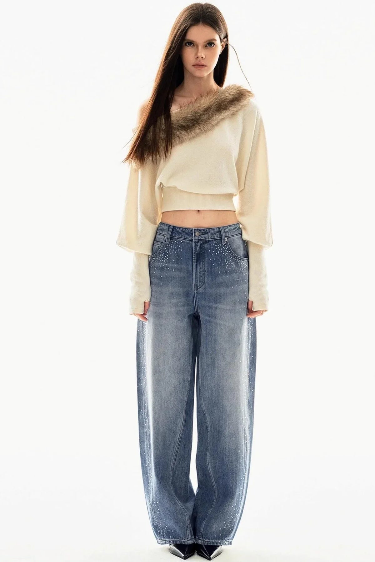 Sparkling Diamond Scimitar Pants