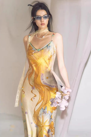 Sparkling Rhinestone Beaded Dress