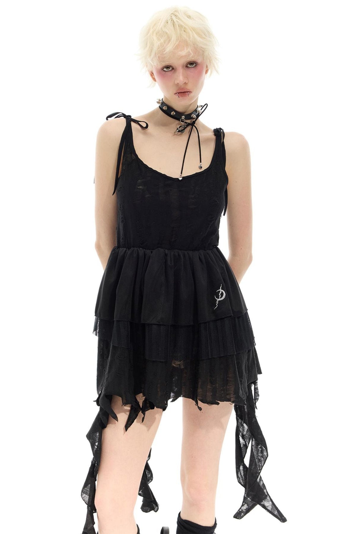 Spice A-Line Halter Dress
