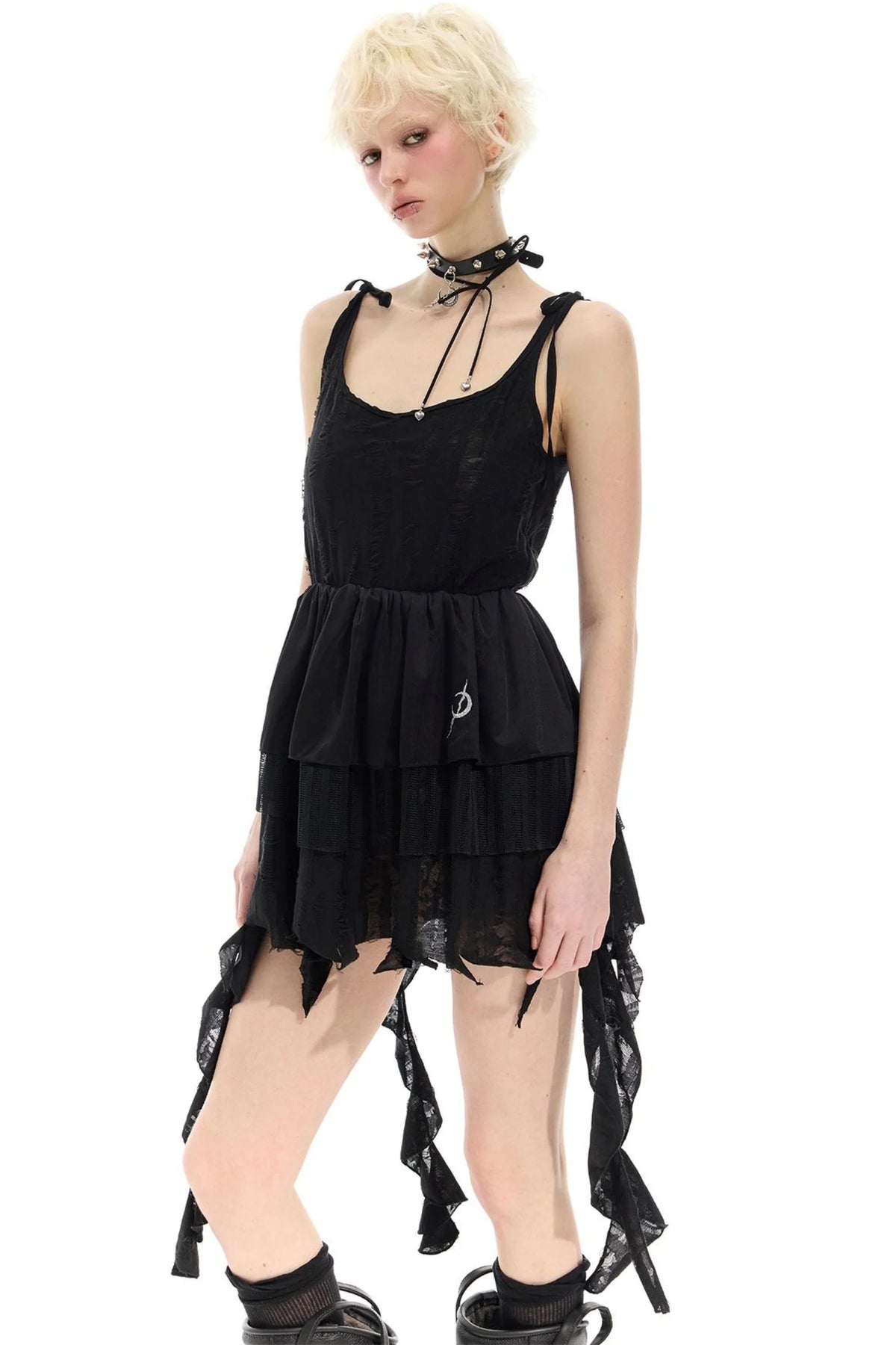 Spice A-Line Halter Dress