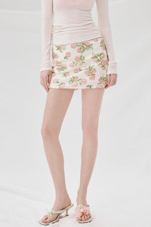 Spice Sequin A-Line Skirt