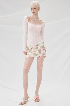 Spice Sequin A-Line Skirt