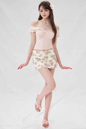 Spice Sheer Corset Top Set-Up