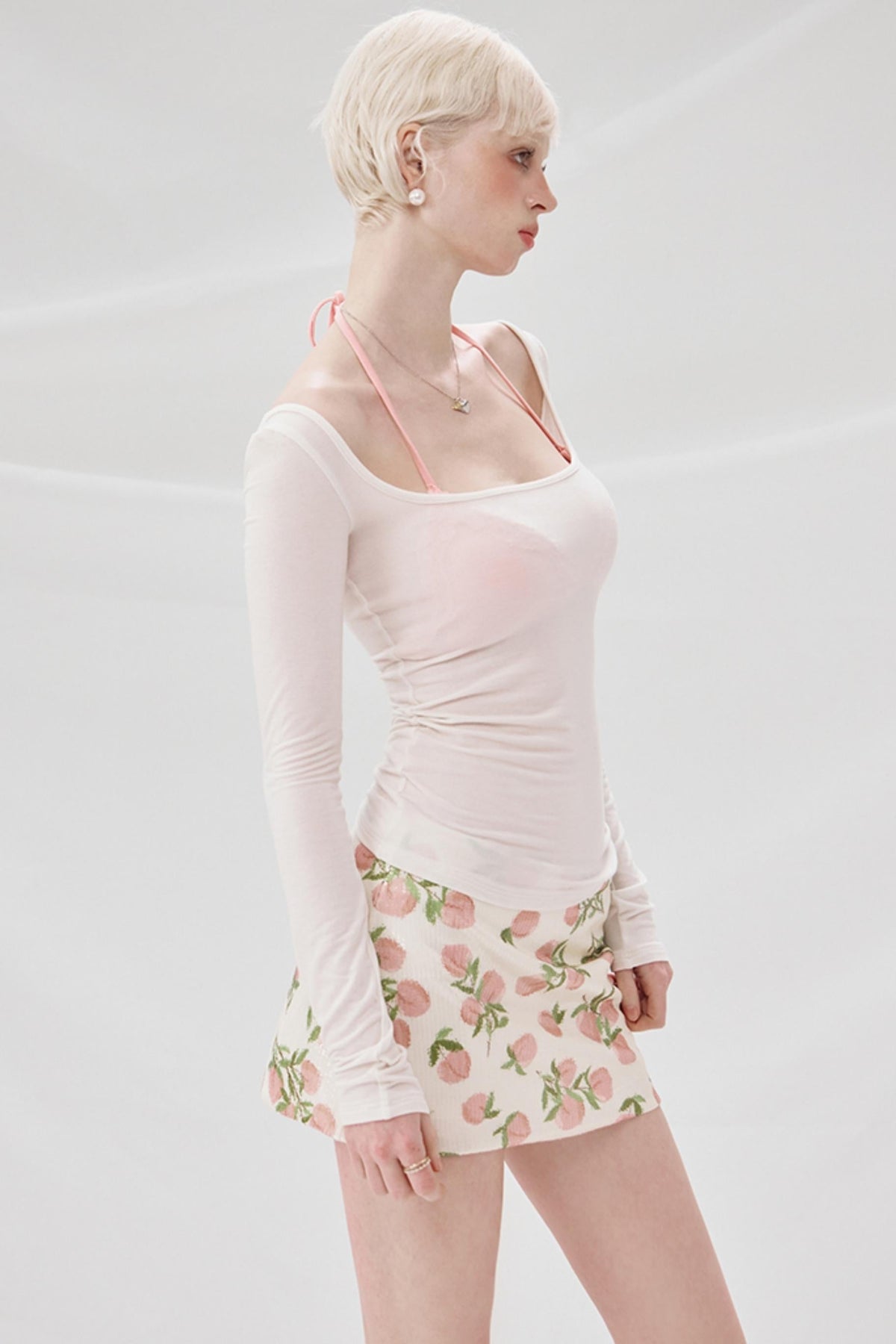 Spice Sheer Corset Top Set-Up