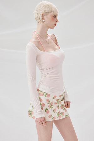 Spice Sheer Corset Top Set-Up