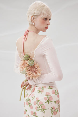 Spice Sheer Corset Top Set-Up