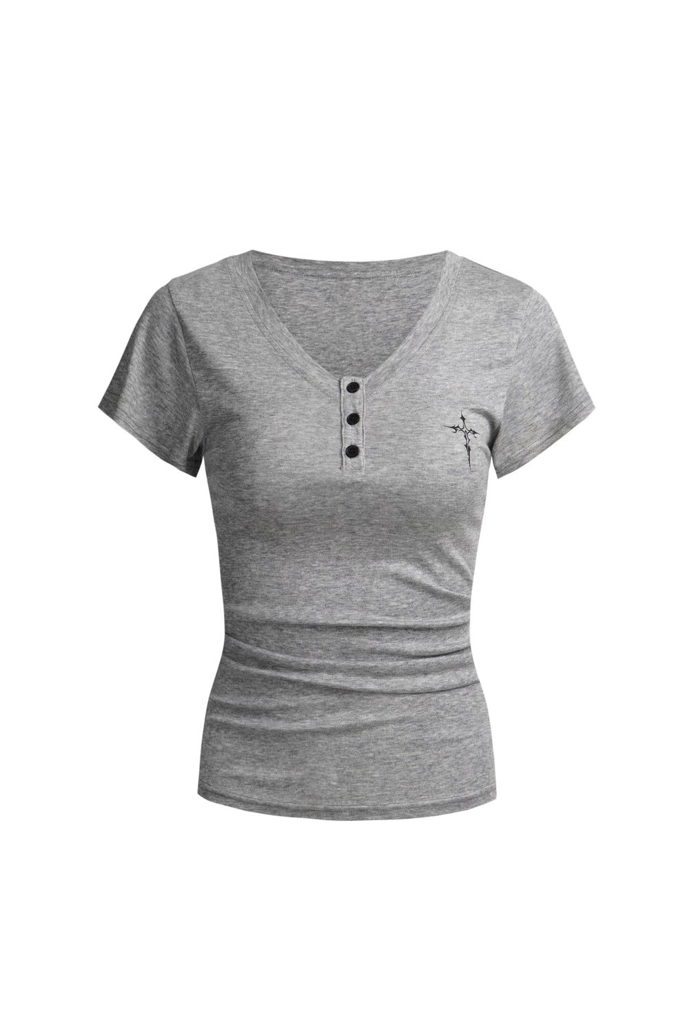 Spicy Cross Print Top