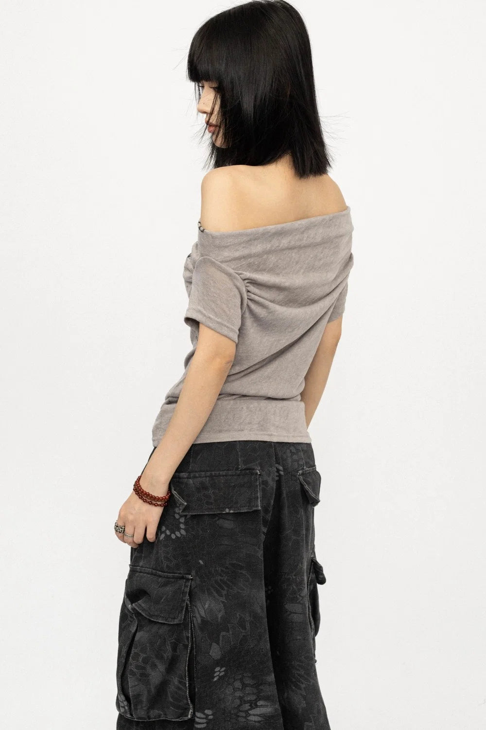 Spicy Girl Off-Shoulder T-Shirt